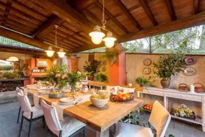 Villa Alberta, Panoramic 4 Bedrooms Farmhouse with Private Pool in Lucca close to Town Centre – Foto’s 12