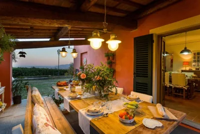 Villa Alberta, Panoramic 4 Bedrooms Farmhouse with Private Pool in Lucca close to Town Centre – Foto’s 13