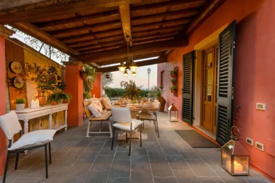 Villa Alberta, Panoramic 4 Bedrooms Farmhouse with Private Pool in Lucca close to Town Centre – Foto’s 14